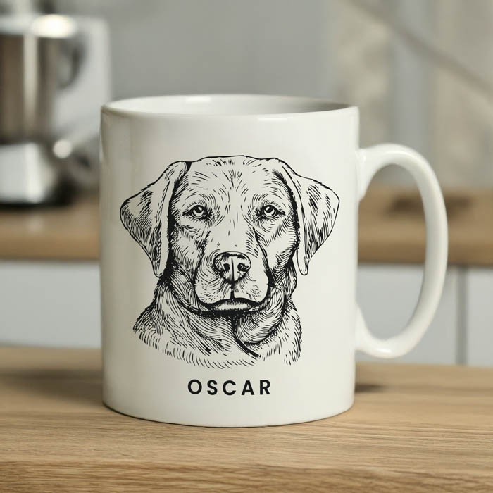 Personalised Dog Breed Mug