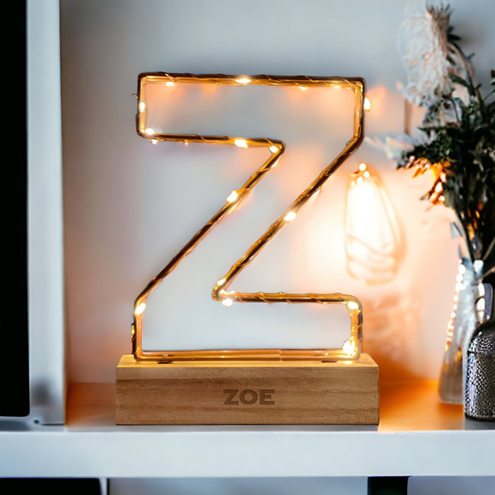 Personalised Lumi Letter Light