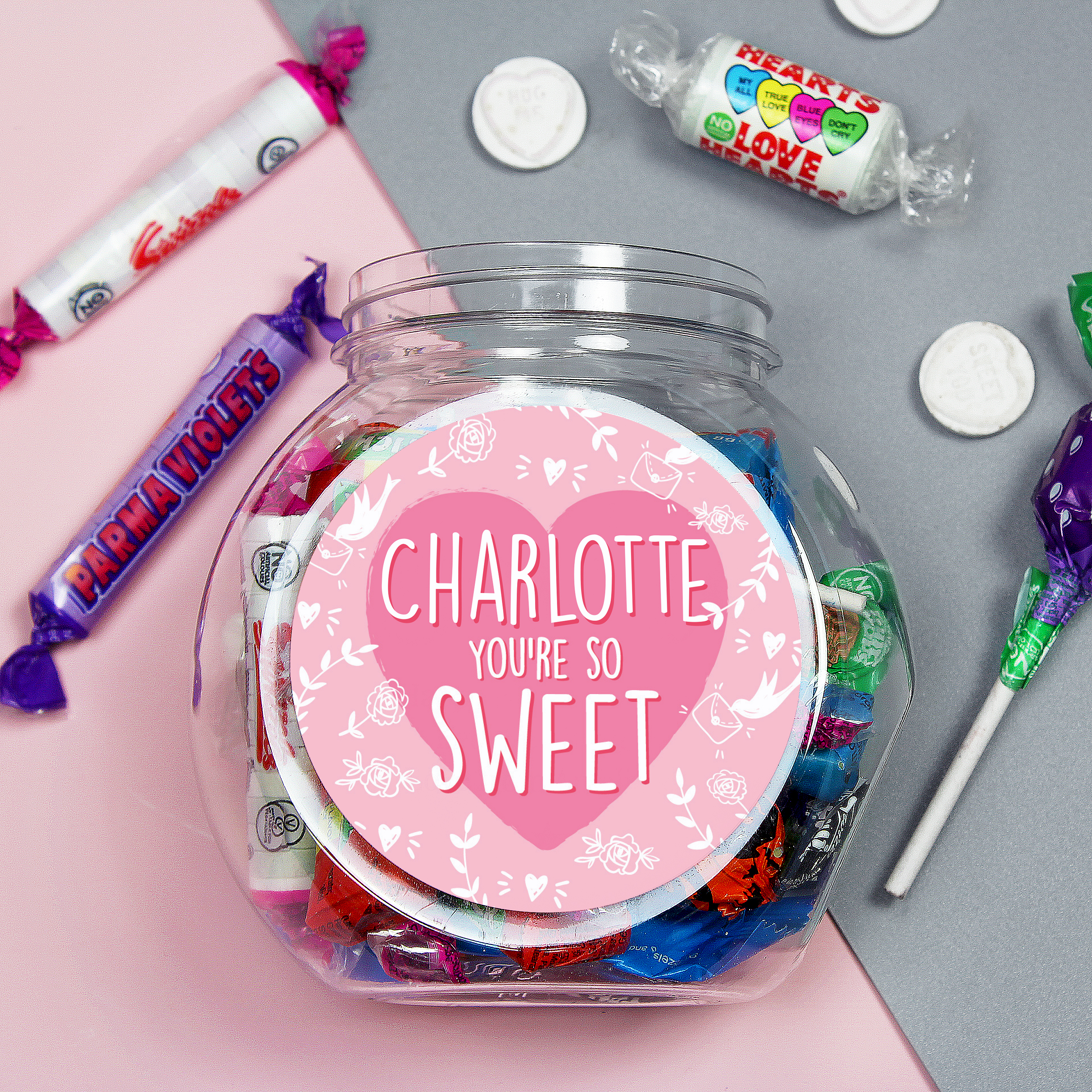 Personalised Sweet Jar - You're So Sweet 