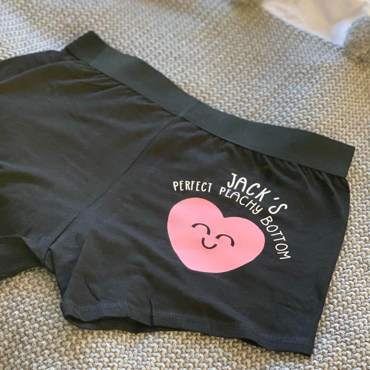 Personalised Peachy Bottom Underwear