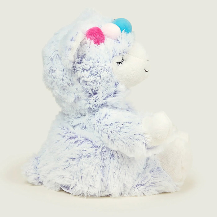 Warmies Heatable Scented Lavender Soft Toy Marshmallow Llama