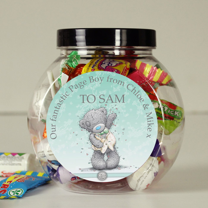 Personalised Me To You Pageboy Wedding Sweets