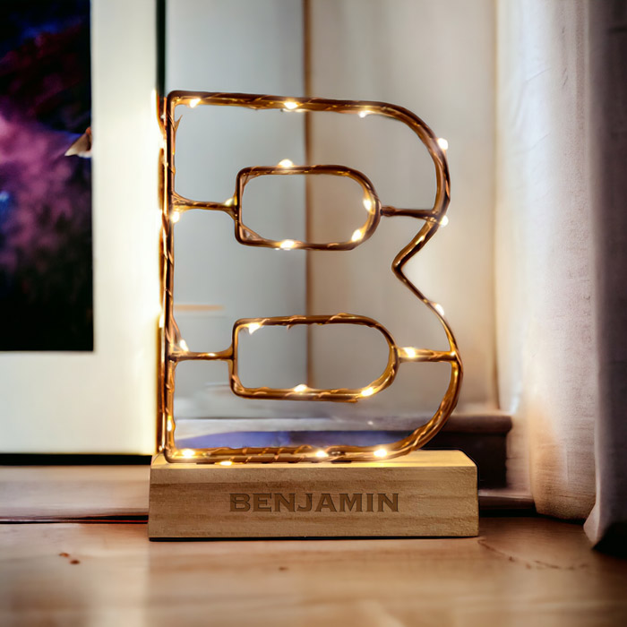 Personalised Lumi Letter Light