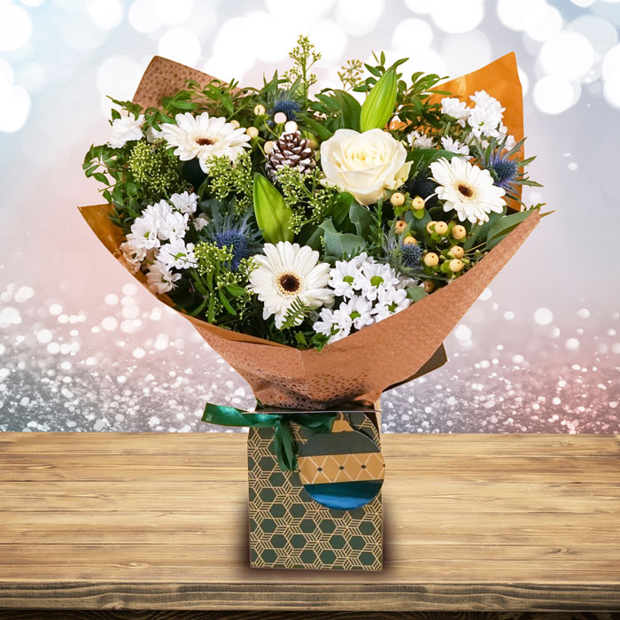 Winter Queen Flower Bouquet - FREE DELIVERY