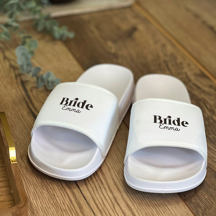 Personalised Bride Sliders