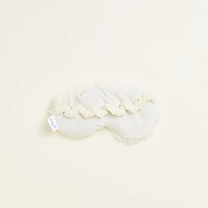 Warmies Microwavable Eye Mask - Cream