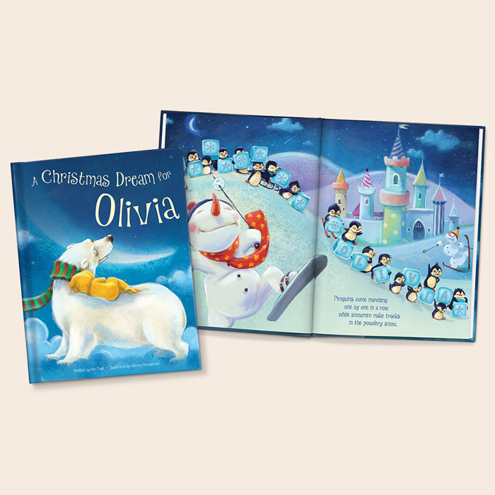 Personalised Book - A Christmas Dream For Me Softcover