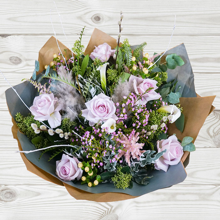 Pink Frost Flower Bouquet - FREE DELIVERY