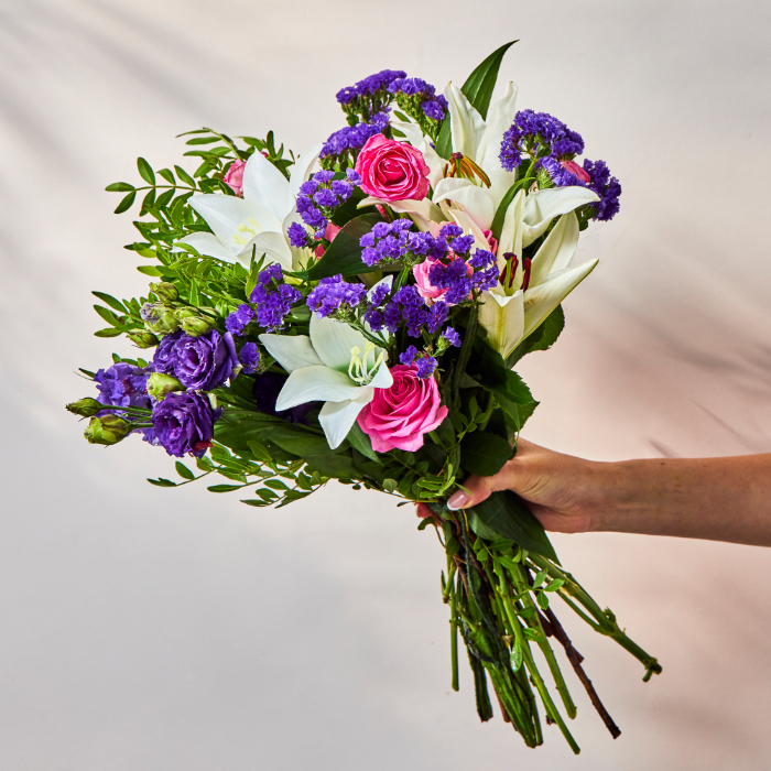 Purple Passion Flower Bouquet - FREE DELIVERY