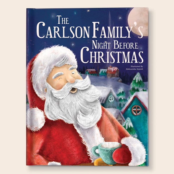 Personalised Book - Our Families Night Before Christmas Softcover