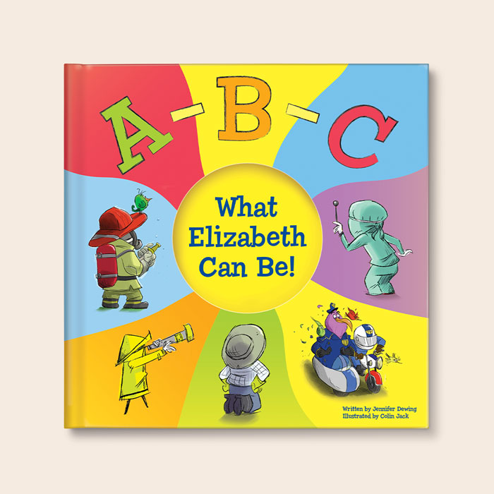 Personalised Book - A-B-C What I Can Be Softcover