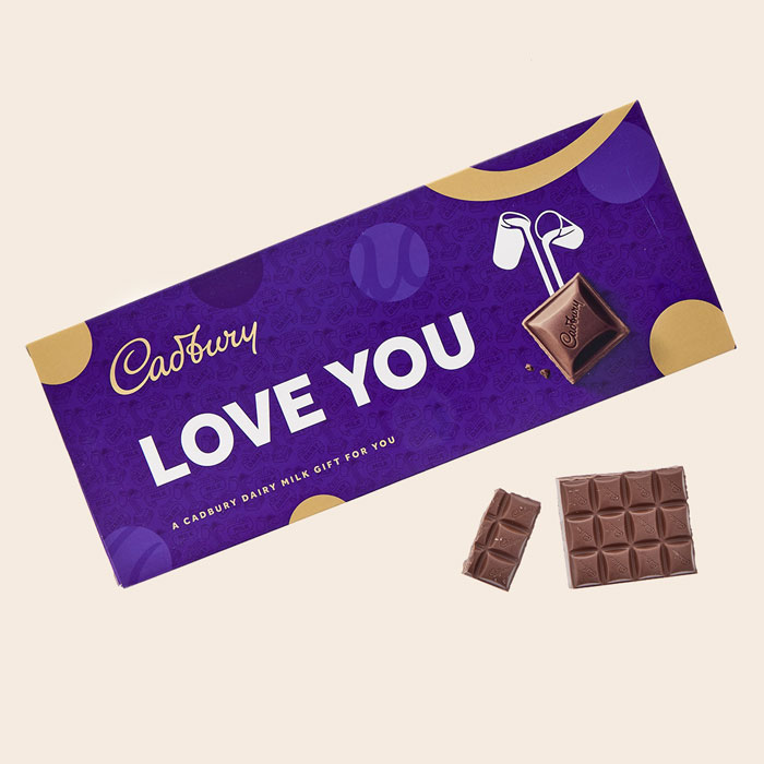 Cadbury Dairy Milk Love You Bar 850g