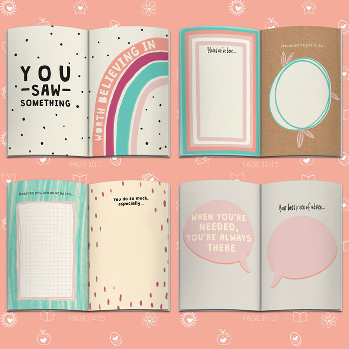 Fill in Your Words for Stepmum A5 Personalised Book