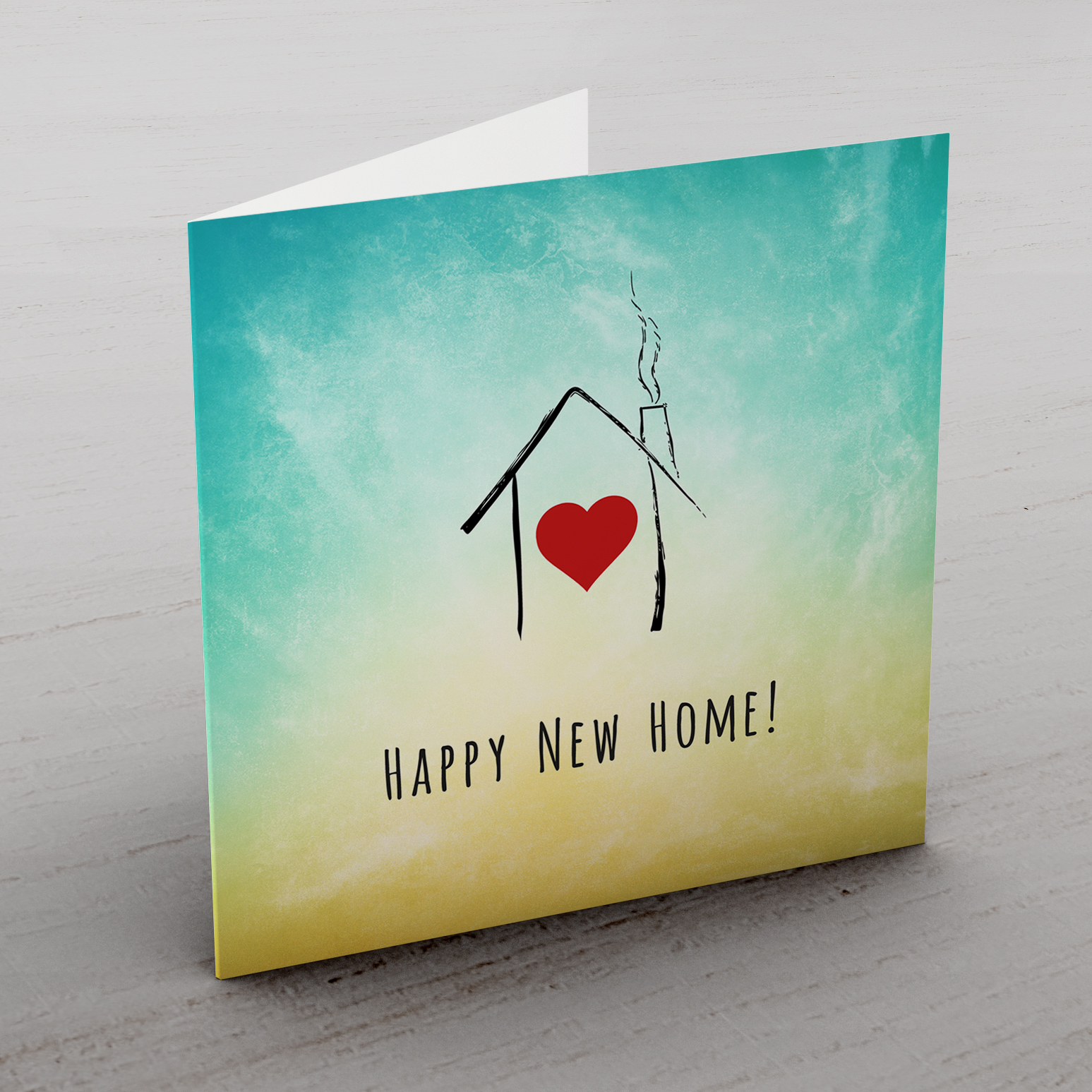 Happy New Home Card Upsell Uk 