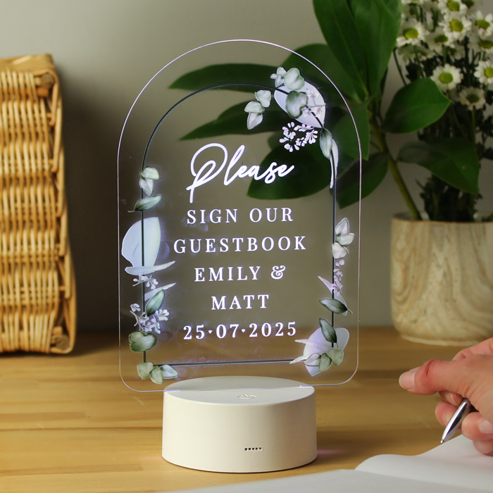 Personalised Light Up Sign