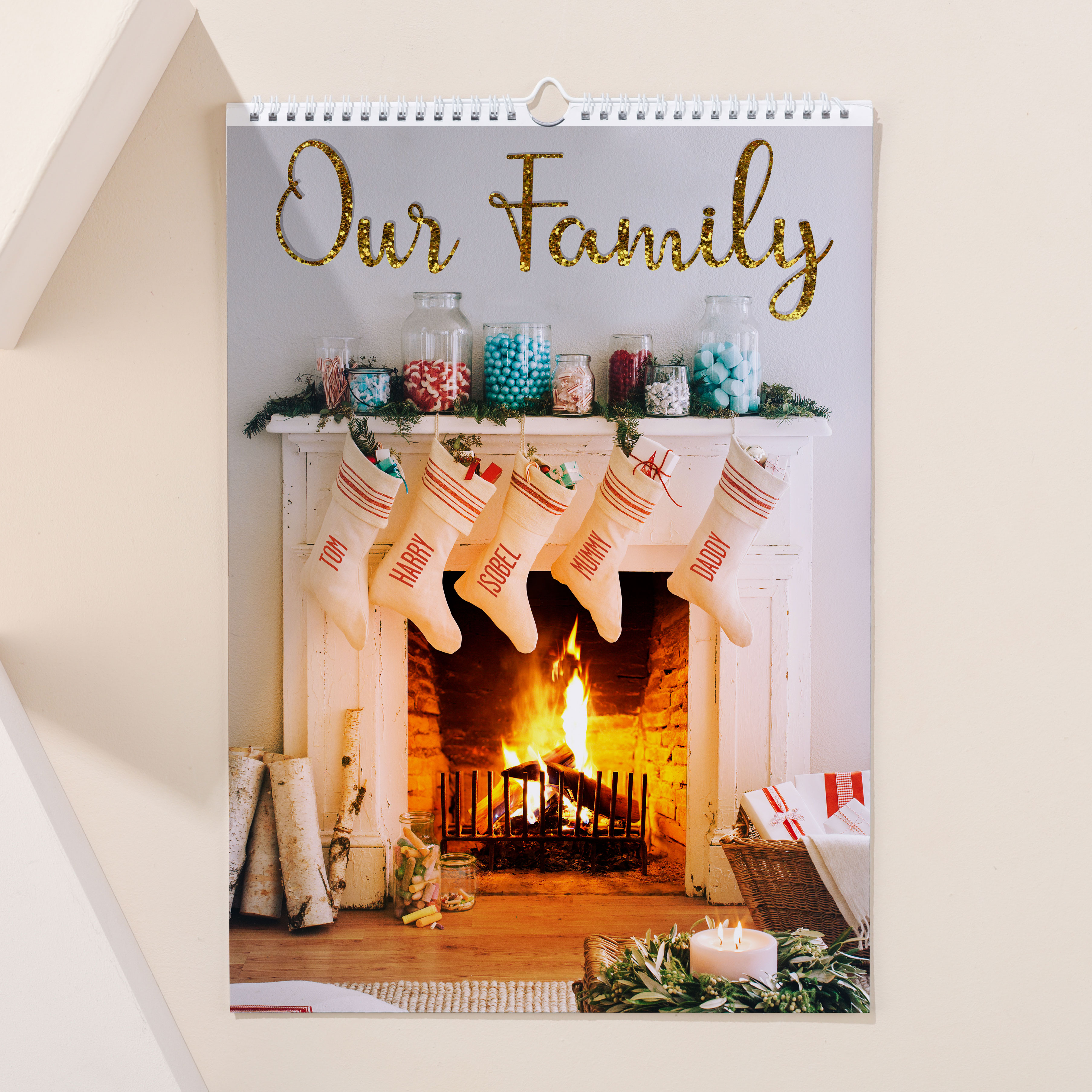 Personalised A3 Planner Calendar - Our Family, 8th Edition