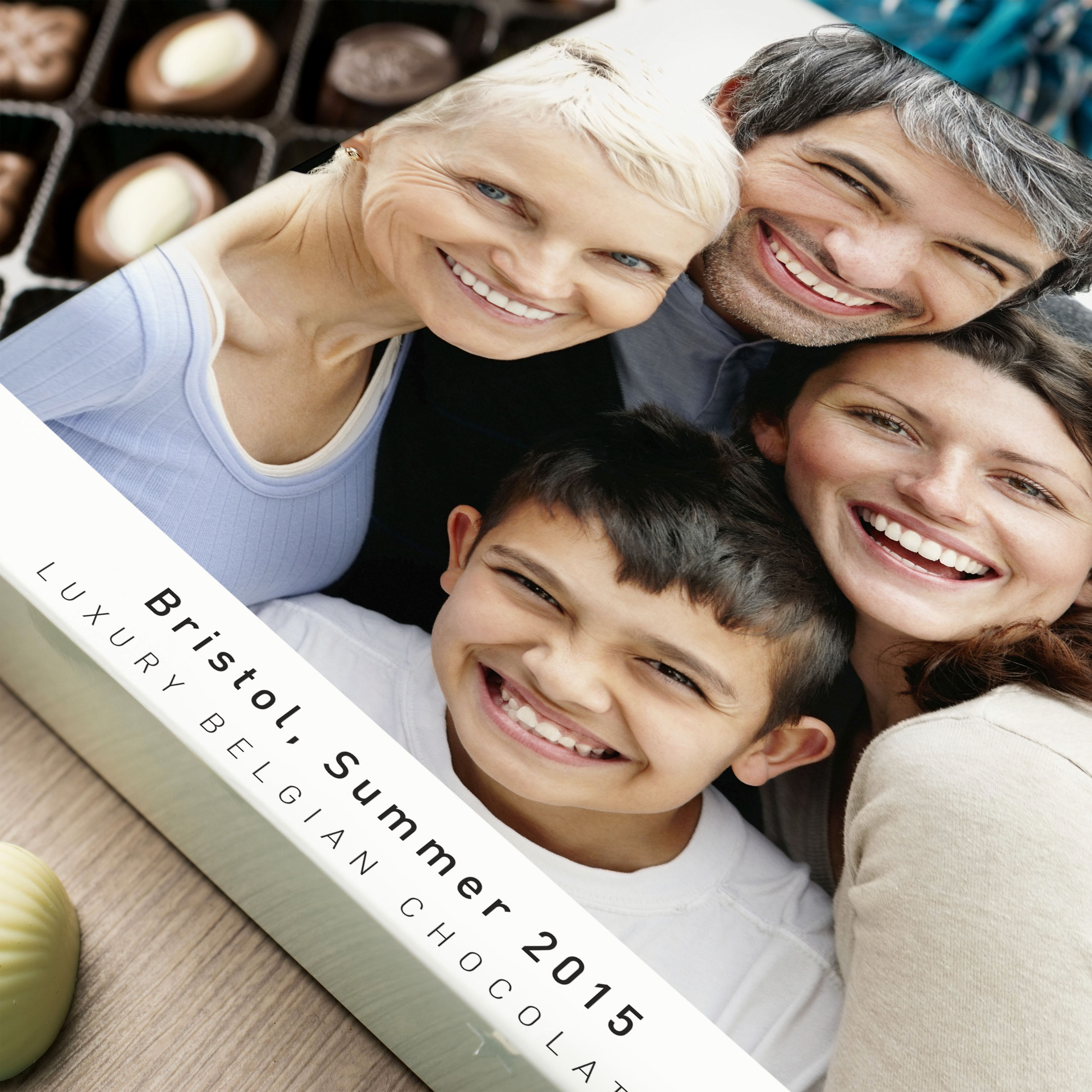 Personalised Belgian Chocolates - Full Picture & Message