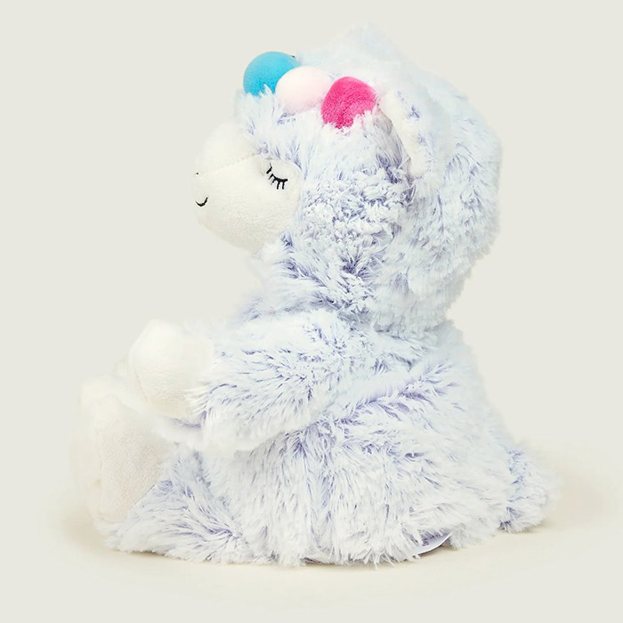 Warmies Heatable Scented Lavender Soft Toy Marshmallow Llama