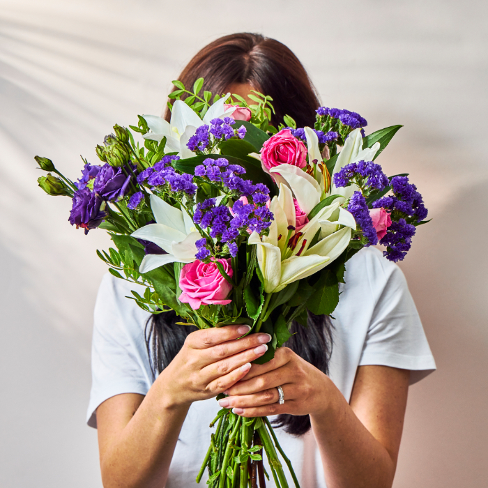 Purple Passion Flower Bouquet - FREE DELIVERY