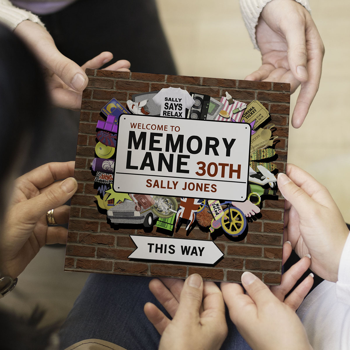 Personalised Book - Memory Lane 30th Birthday