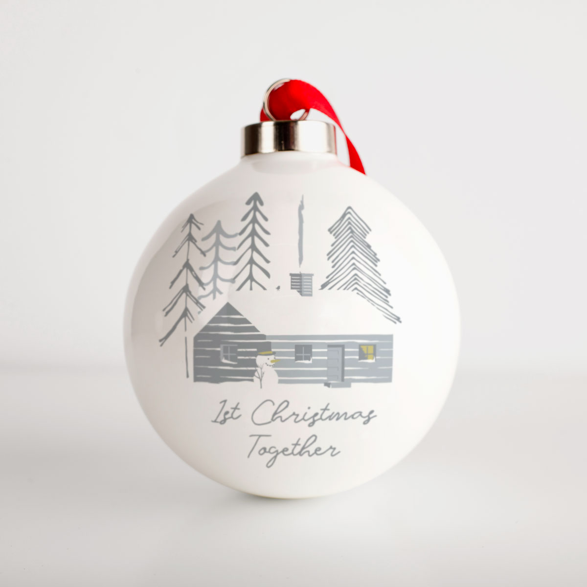 Personalised Bauble - 1st Christmas Together