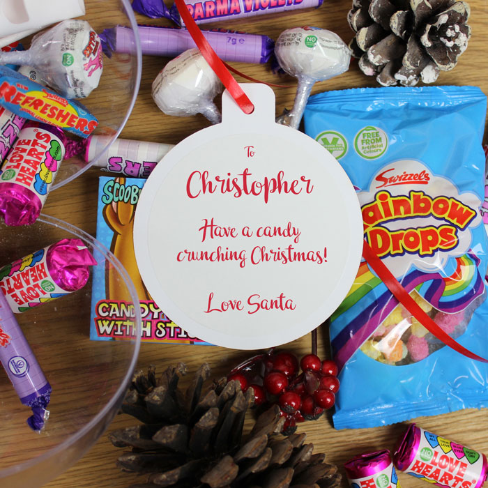 Personalised Giant Sweetie Bauble