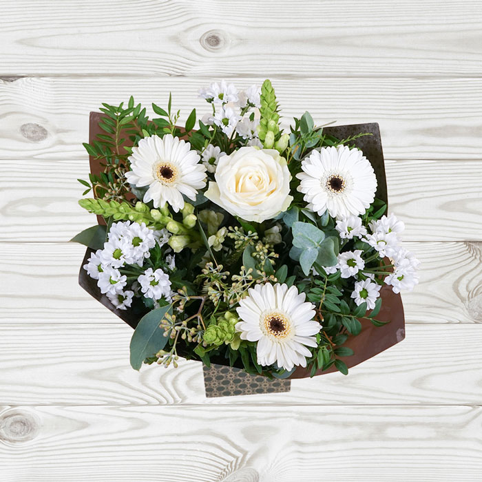 Let It Snow Flower Bouquet - FREE DELIVERY