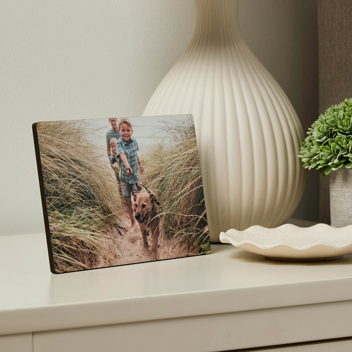 Personalised Photo Wooden Panel 18cm x 13cm