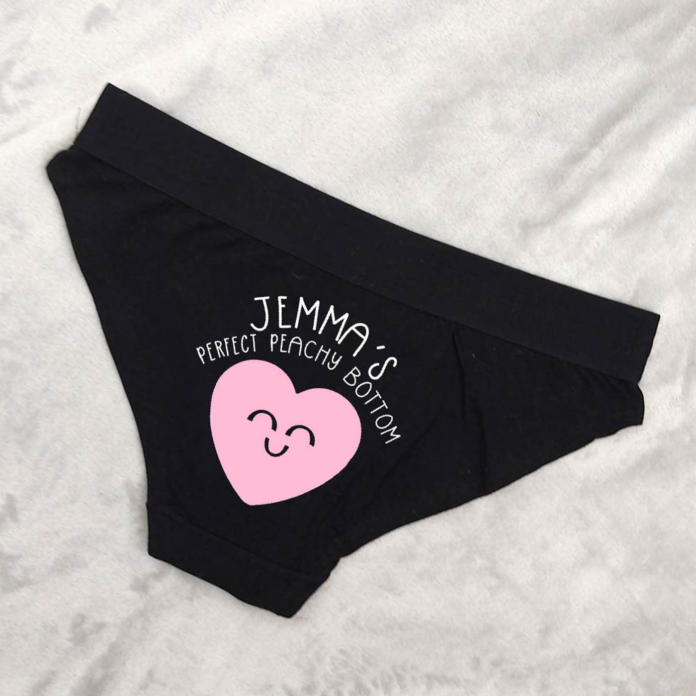 Personalised Peachy Bottom Underwear