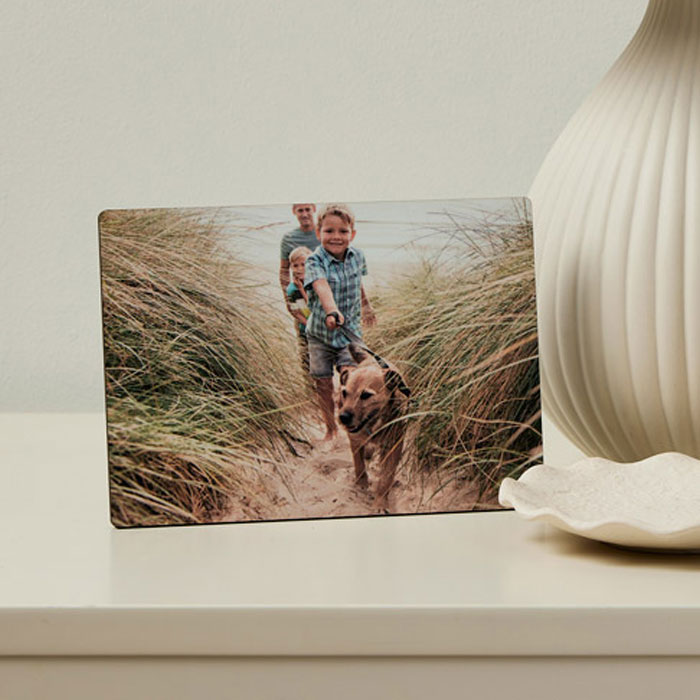 Personalised Photo Wooden Panel 18cm x 13cm