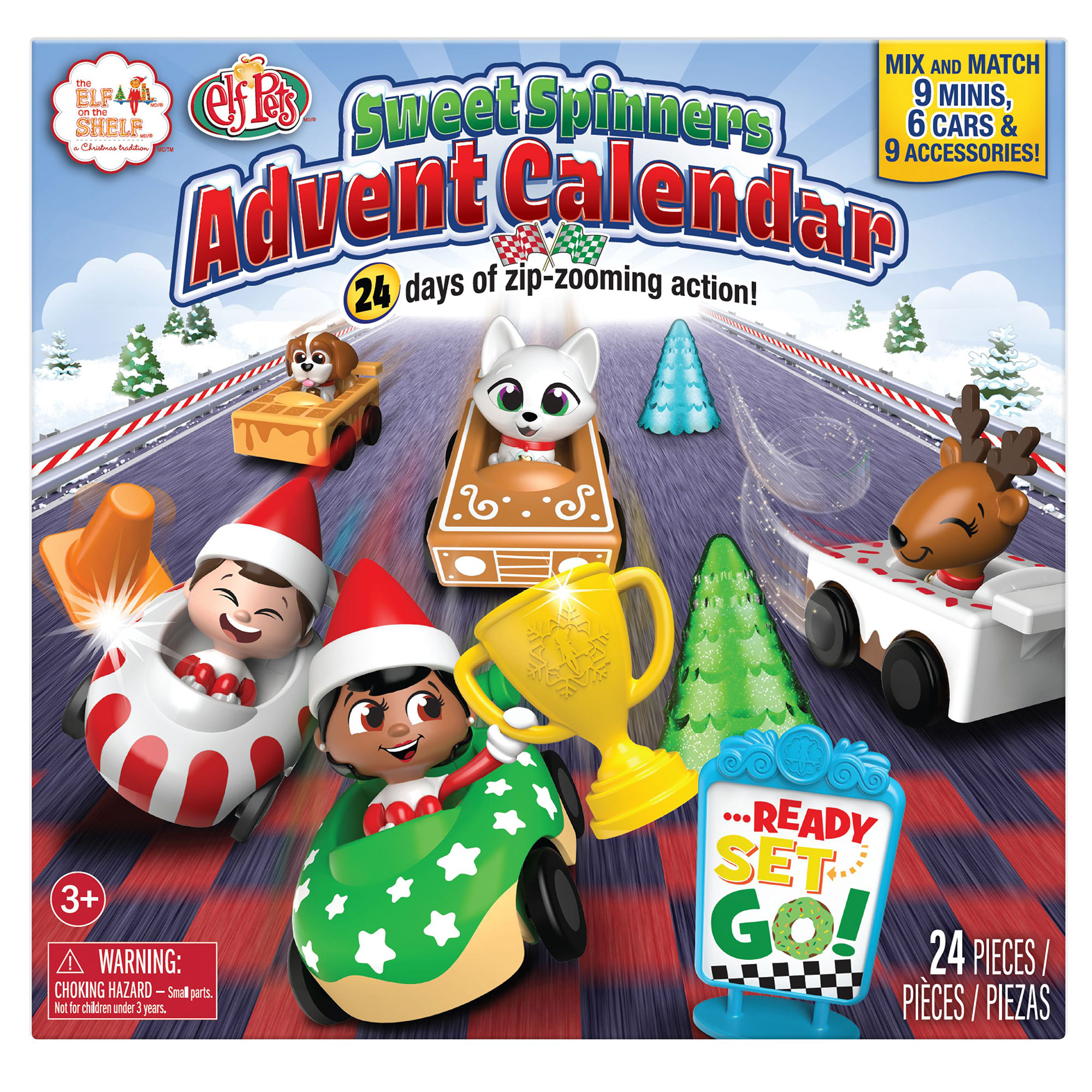 Elf on the Shelf Sweet Spinners Advent Calendar