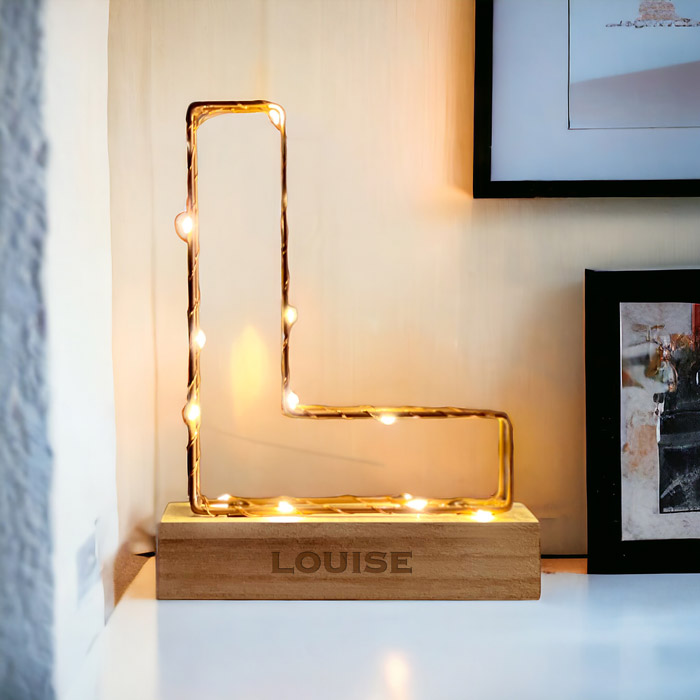 Personalised Lumi Letter Light