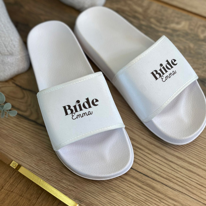 Personalised Bride Sliders