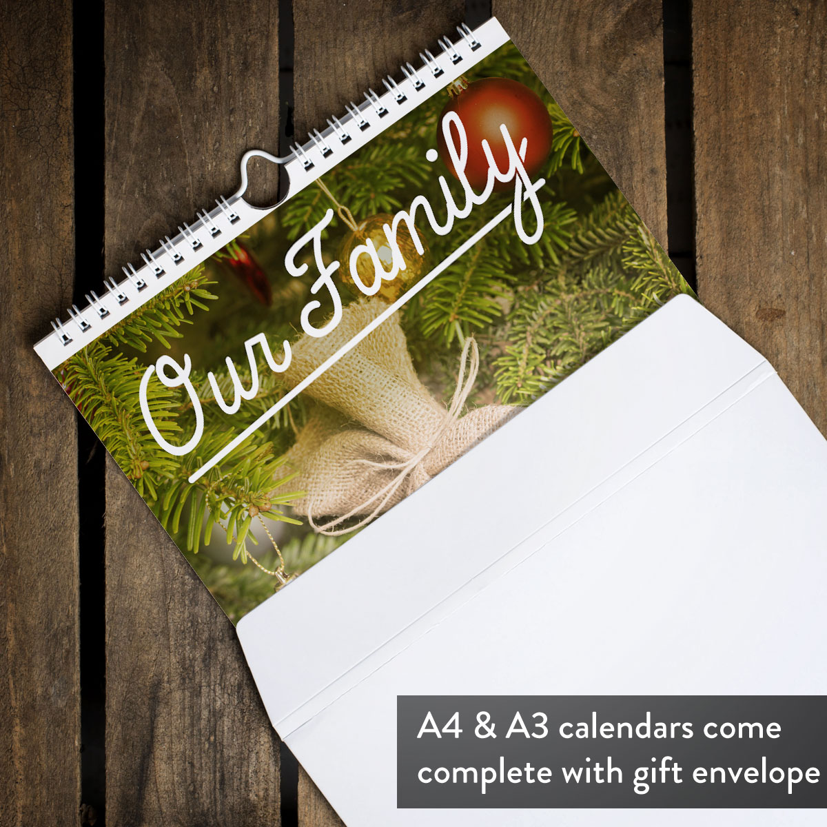 Personalised Our Family Calendar - 6th Edition