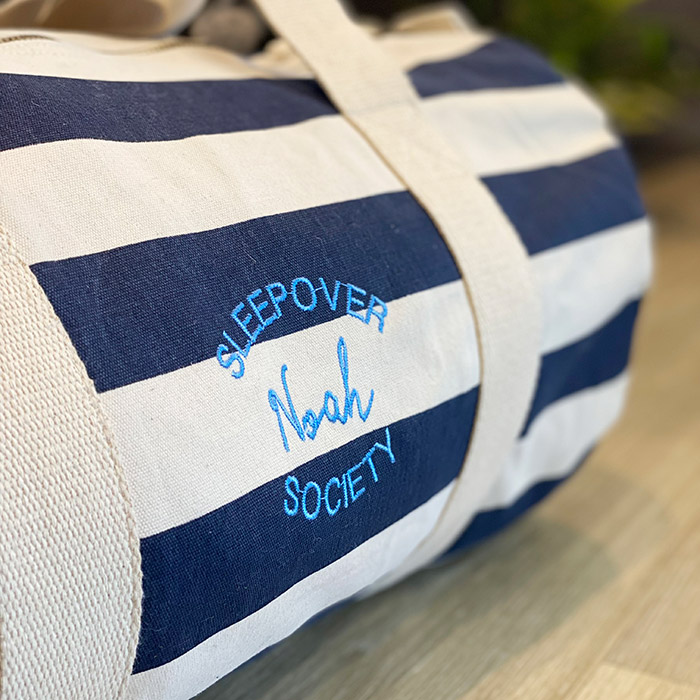 Personalised Sleepover Weekend Bag