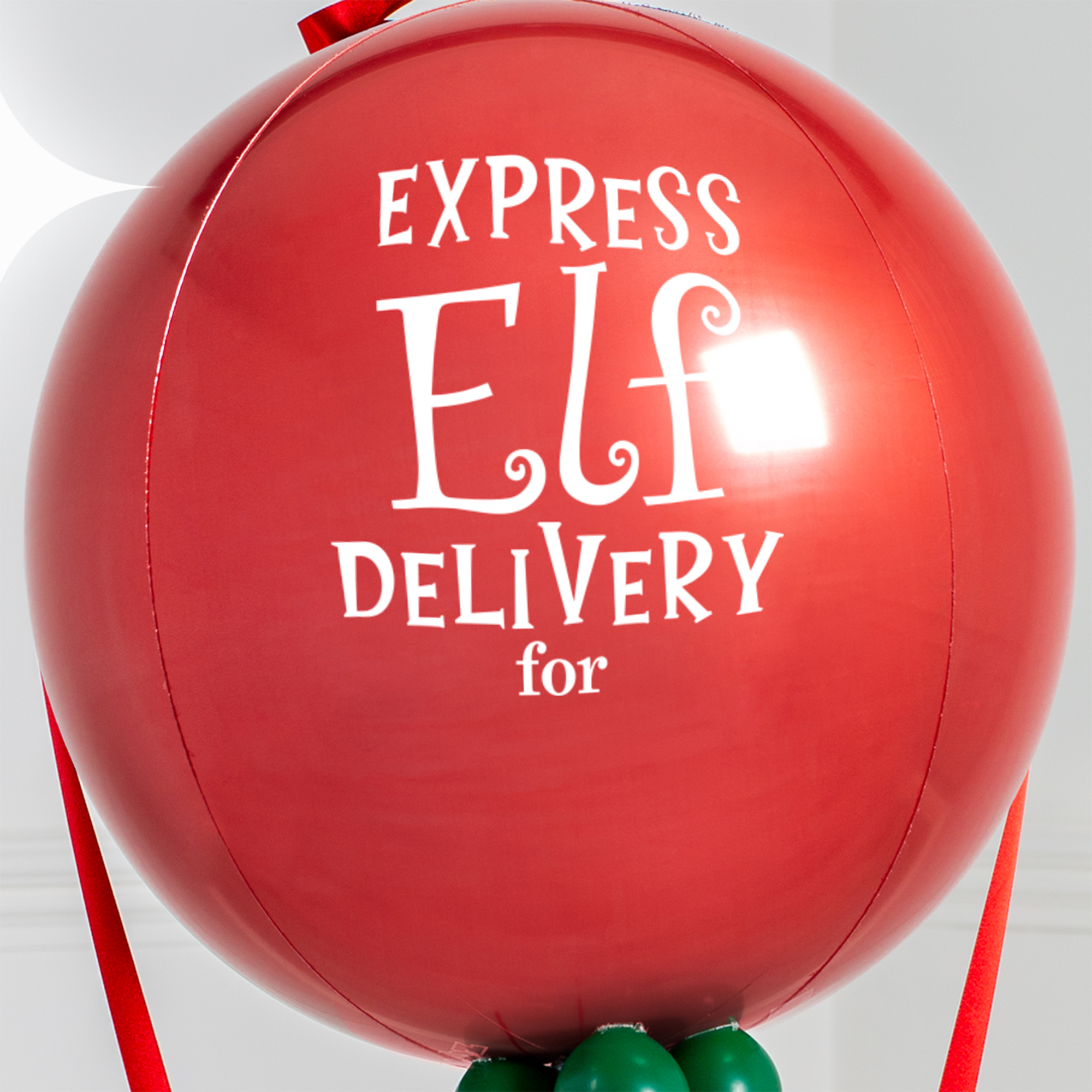 Elf On The Shelf Personalised Hot Air Balloon Stack  - FREE DELIVERY