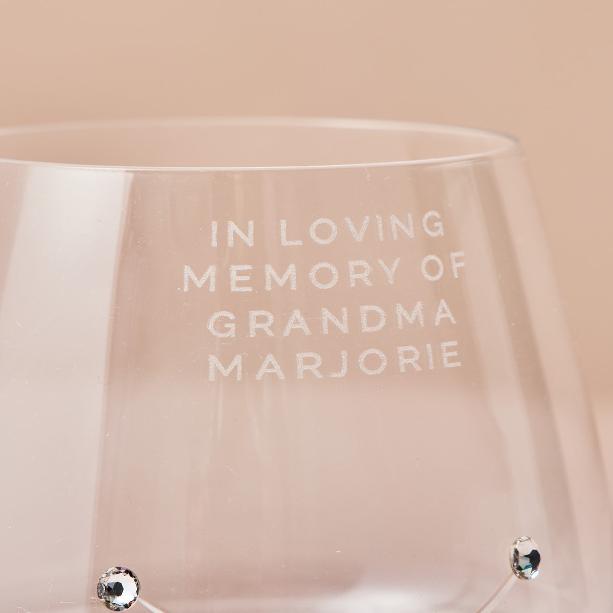 Personalised Tealight Holder Christmas - In Loving Memory