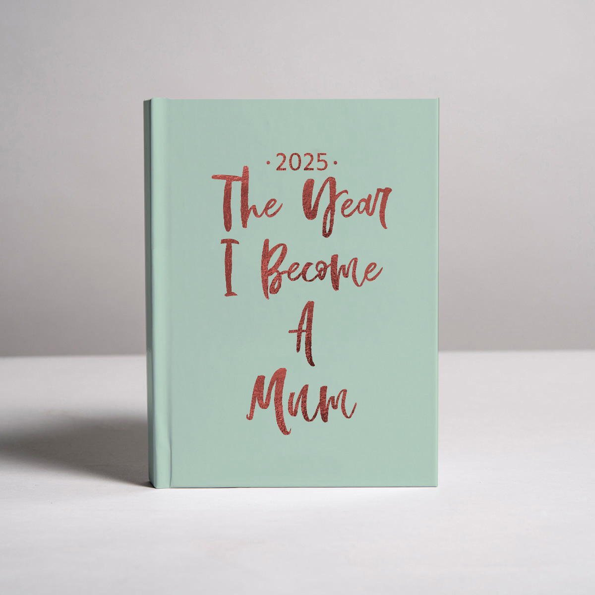 Personalised Diary - Any Message Green