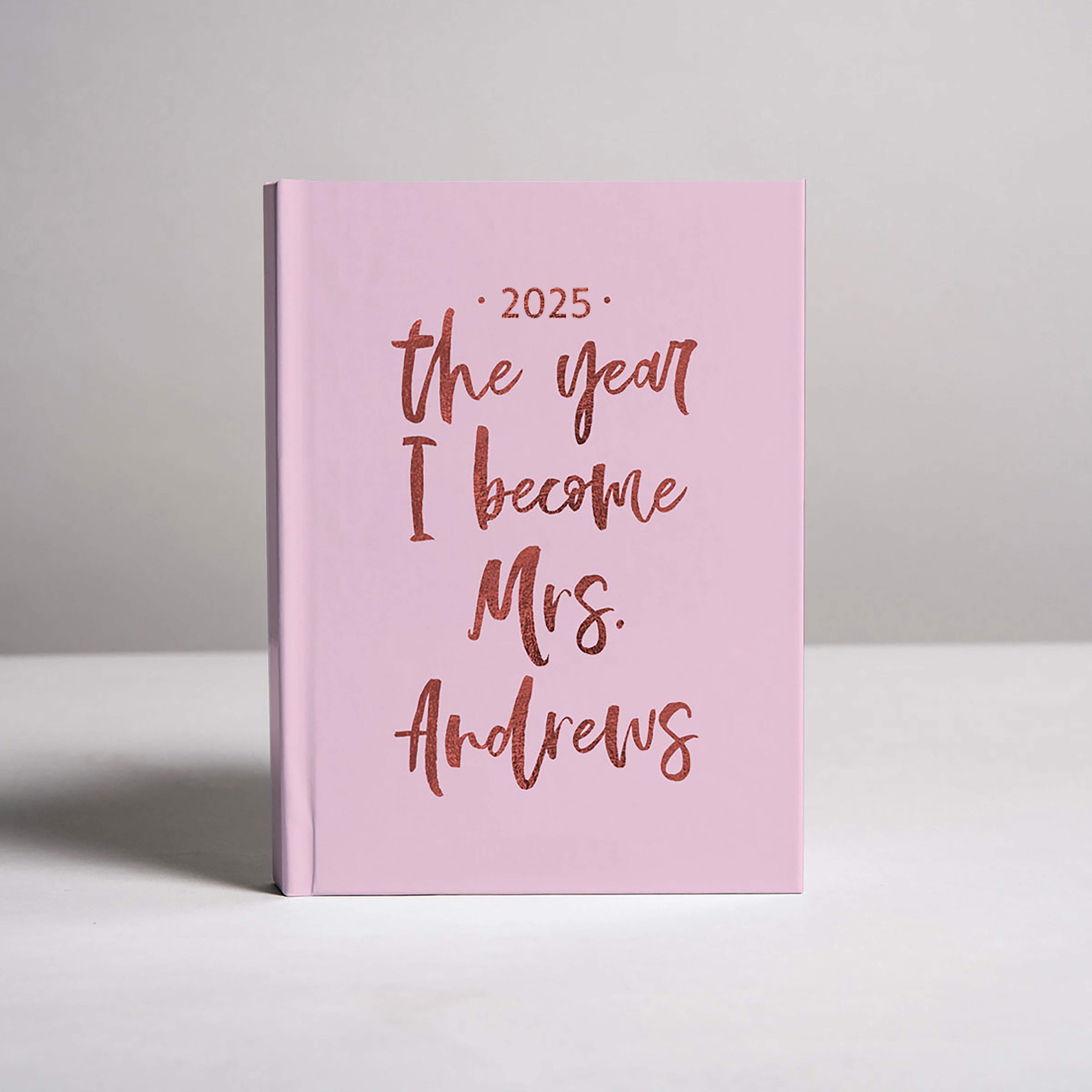 Personalised Diary - The Year I Become