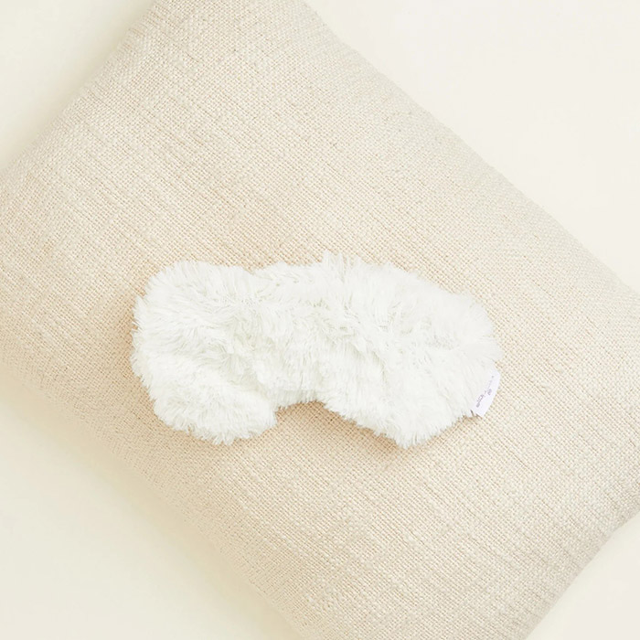 Warmies Microwavable Eye Mask - Cream