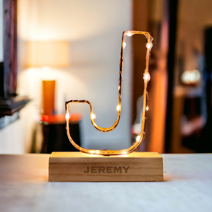 Personalised Lumi Letter Light