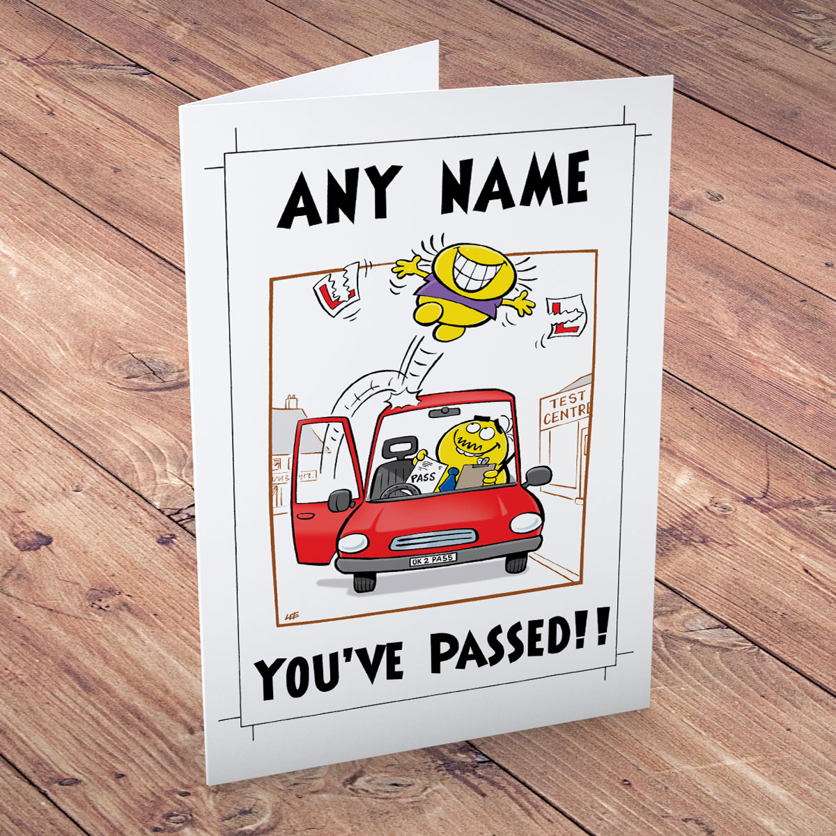 Personalised Card - You've Passed