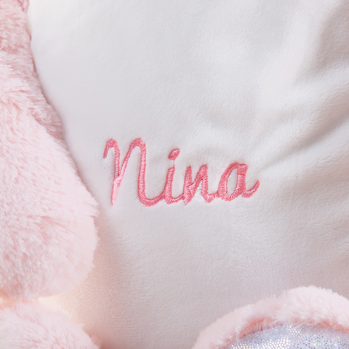 Personalised Unicorn Hot Water Bottle Cover - Name