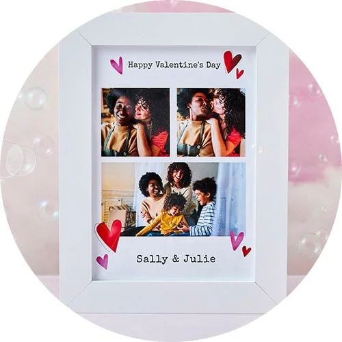 Personalised valentines photo Gifts